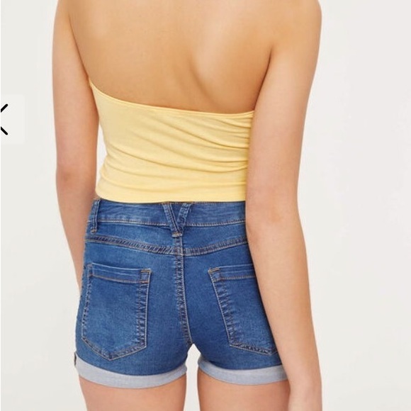 Dark blue Jean shorts from Ardene - size: 01 - Picture 2 of 3